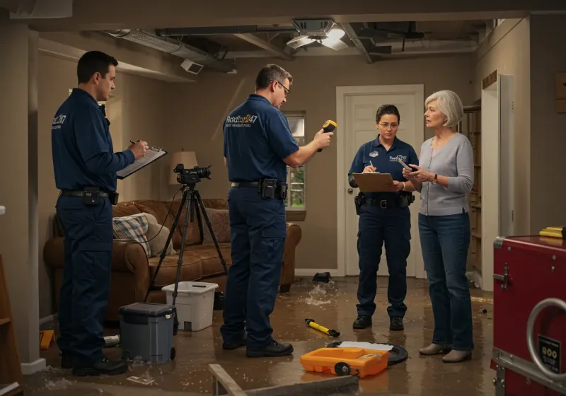 Water Damage Assessment and Insurance Documentation process in Hudson Bend, TX