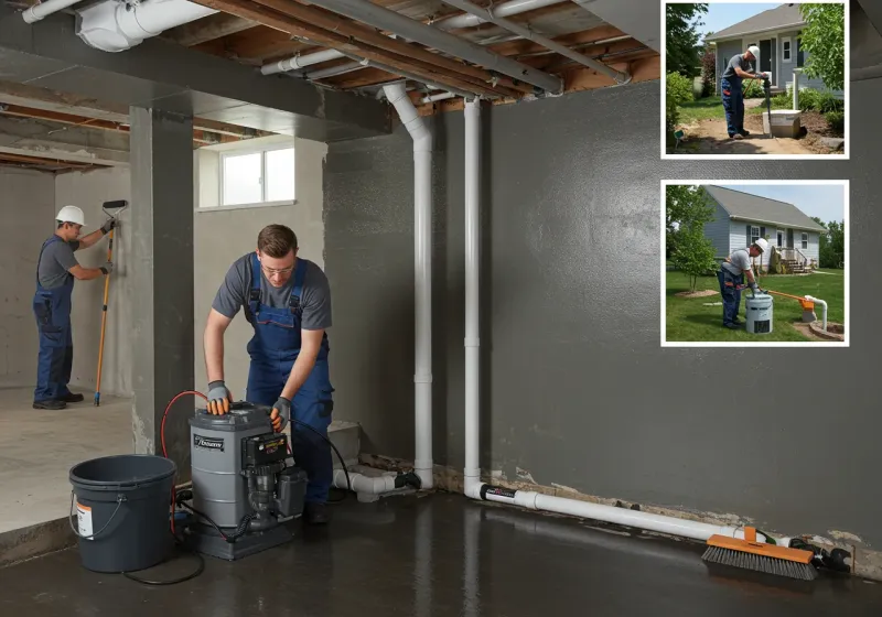 Basement Waterproofing and Flood Prevention process in Hudson Bend, TX